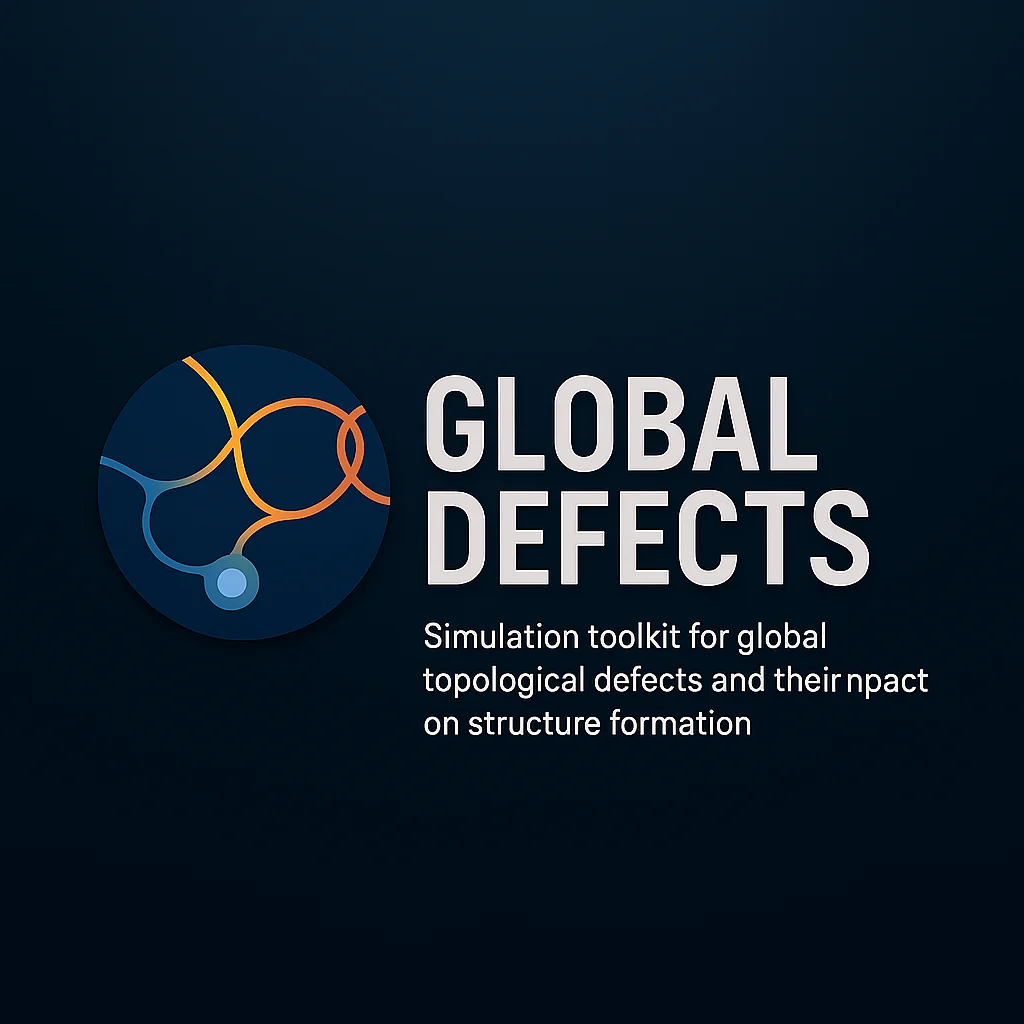 Global defects simulations
